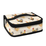 Watercolor Rooster Pattern Print Small Lunch Bag