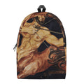 Watercolor Sagittarius Zodiac Sign Print School Backpack