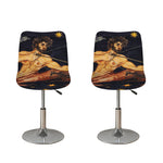 Watercolor Sagittarius Zodiac Sign Print Bar Stool Covers