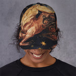 Watercolor Sagittarius Zodiac Sign Print Baseball Cap