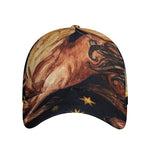 Watercolor Sagittarius Zodiac Sign Print Baseball Cap