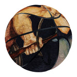 Watercolor Sagittarius Zodiac Sign Print Basketball