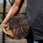 Watercolor Sagittarius Zodiac Sign Print Basketball