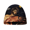 Watercolor Sagittarius Zodiac Sign Print Beanie