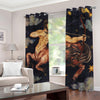 Watercolor Sagittarius Zodiac Sign Print Blackout Grommet Curtains