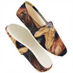 Watercolor Sagittarius Zodiac Sign Print Casual Shoes