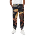 Watercolor Sagittarius Zodiac Sign Print Cotton Sweatpants