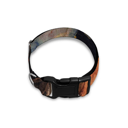 Watercolor Sagittarius Zodiac Sign Print Dog Collar