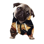 Watercolor Sagittarius Zodiac Sign Print Dog Zip Up Hoodie