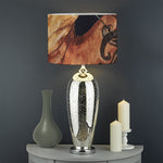 Watercolor Sagittarius Zodiac Sign Print Drum Lamp Shade