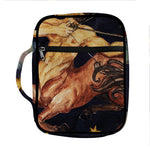 Watercolor Sagittarius Zodiac Sign Print Front Pocket Bible Bag