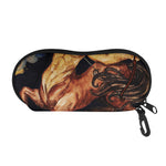 Watercolor Sagittarius Zodiac Sign Print Glasses Case