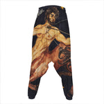 Watercolor Sagittarius Zodiac Sign Print Hammer Pants