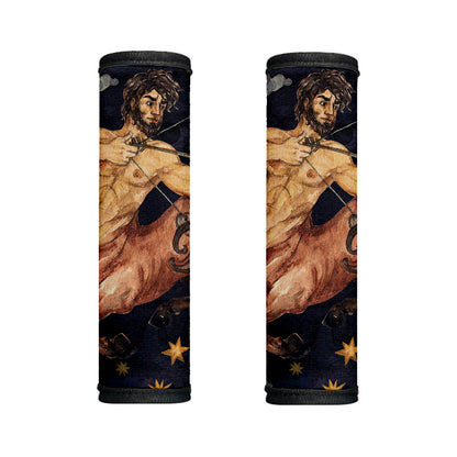 Watercolor Sagittarius Zodiac Sign Print Handle Covers