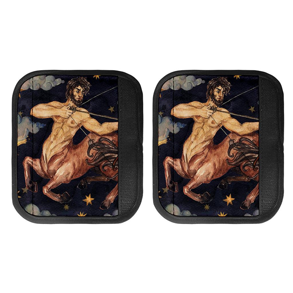 Watercolor Sagittarius Zodiac Sign Print Handle Covers