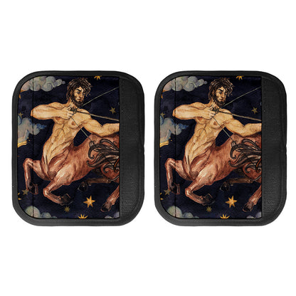 Watercolor Sagittarius Zodiac Sign Print Handle Covers