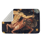 Watercolor Sagittarius Zodiac Sign Print Indoor Door Mat