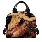 Watercolor Sagittarius Zodiac Sign Print Insulated Lunch Bag
