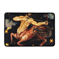 Watercolor Sagittarius Zodiac Sign Print Kitchen Mat