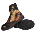 Watercolor Sagittarius Zodiac Sign Print Backpack