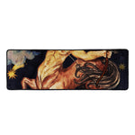 Watercolor Sagittarius Zodiac Sign Print Long Kitchen Mat