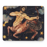 Watercolor Sagittarius Zodiac Sign Print Mouse Pad