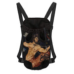 Watercolor Sagittarius Zodiac Sign Print Pet Carrier Backpack