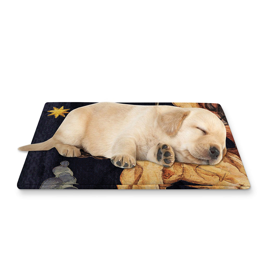 Watercolor Sagittarius Zodiac Sign Print Pet Cooling Mat Cover