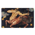 Watercolor Sagittarius Zodiac Sign Print Polyester Doormat