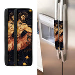 Watercolor Sagittarius Zodiac Sign Print Refrigerator Handle Covers
