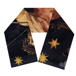Watercolor Sagittarius Zodiac Sign Print Scarf