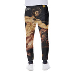 Watercolor Sagittarius Zodiac Sign Print Scuba Joggers
