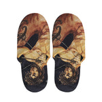 Watercolor Sagittarius Zodiac Sign Print Slippers