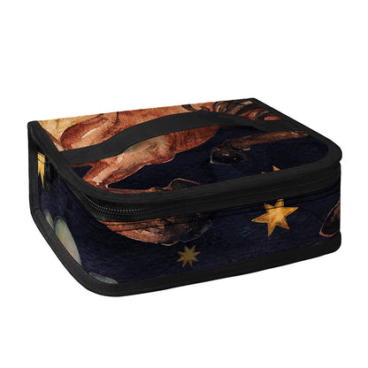 Watercolor Sagittarius Zodiac Sign Print Small Lunch Bag