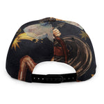 Watercolor Sagittarius Zodiac Sign Print Snapback Cap