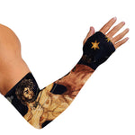 Watercolor Sagittarius Zodiac Sign Print Sun Protection Arm Sleeves