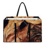 Watercolor Sagittarius Zodiac Sign Print Utility Tote Bag