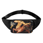 Watercolor Sagittarius Zodiac Sign Print Waist Bag