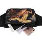 Watercolor Sagittarius Zodiac Sign Print Waist Bag