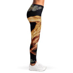 Watercolor Sagittarius Zodiac Sign Print Women's Leggings