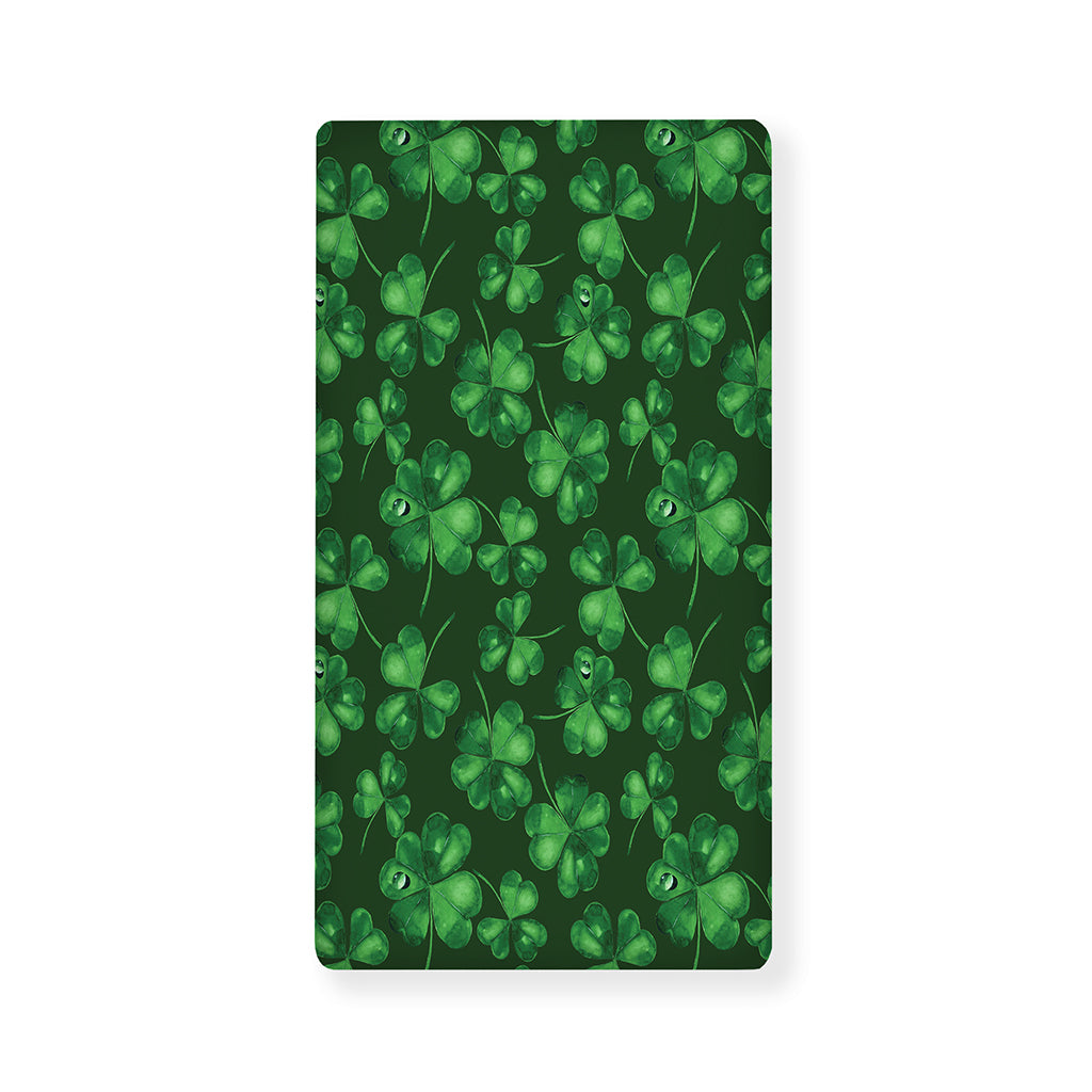 Watercolor Saint Patrick's Day Print Baby Crib Sheet