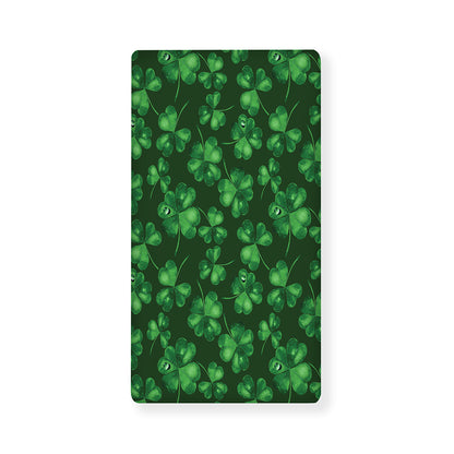 Watercolor Saint Patrick's Day Print Baby Crib Sheet