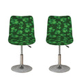 Watercolor Saint Patrick's Day Print Bar Stool Covers
