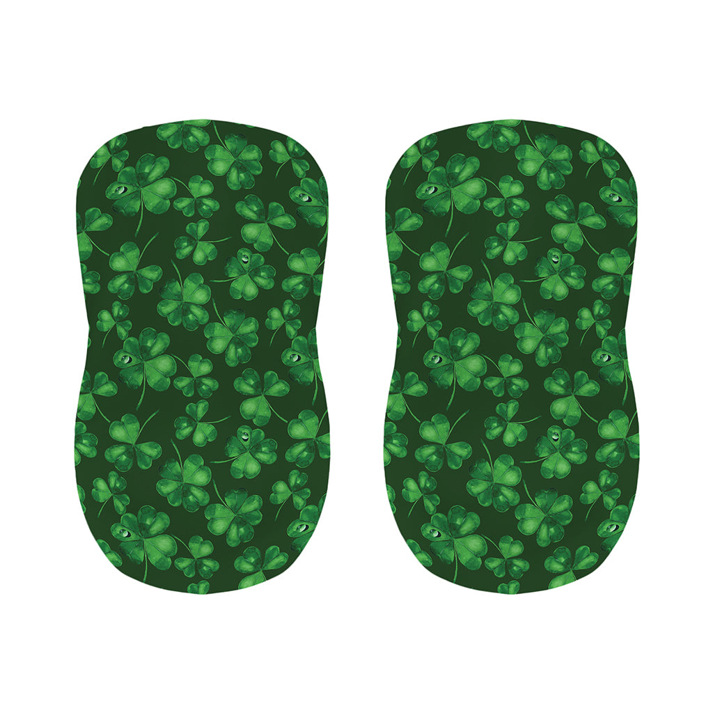 Watercolor Saint Patrick's Day Print Bar Stool Covers