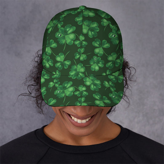 Watercolor Saint Patrick's Day Print Baseball Cap
