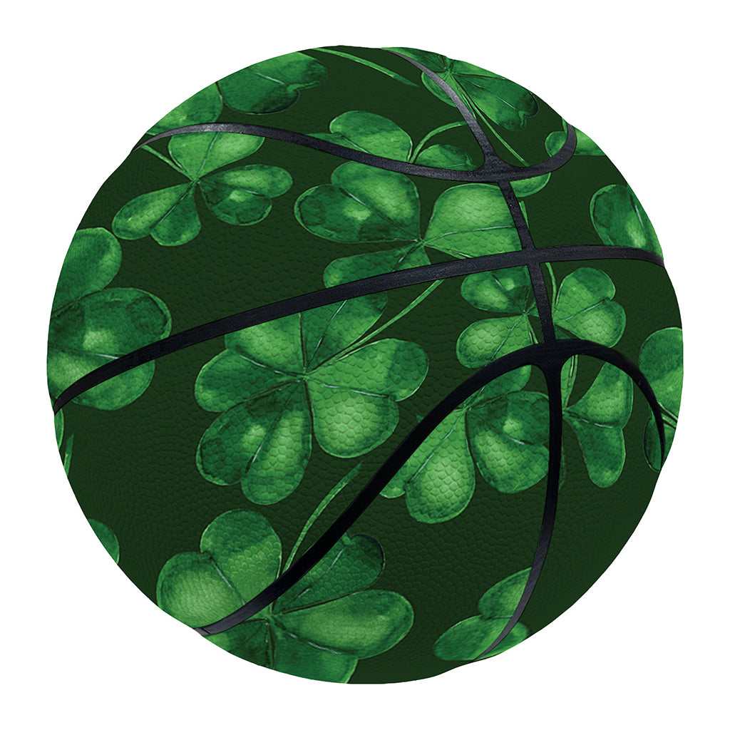Watercolor Saint Patrick's Day Print Basketball
