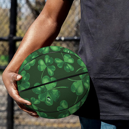 Watercolor Saint Patrick's Day Print Basketball