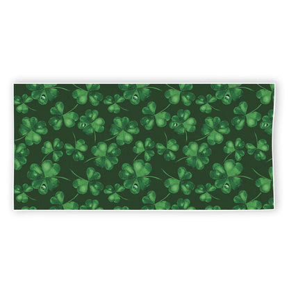 Watercolor Saint Patrick's Day Print Beach Towel