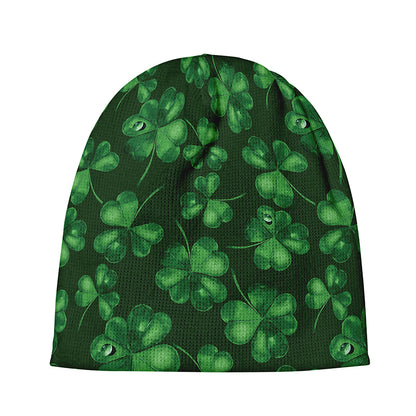 Watercolor Saint Patrick's Day Print Beanie