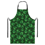 Watercolor Saint Patrick's Day Print Bib Apron With Pocket
